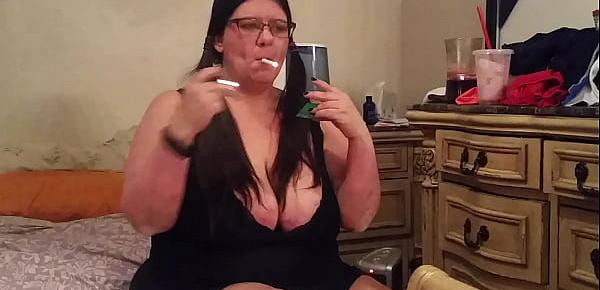  Wife smoking in our room